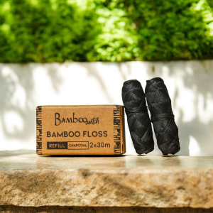 BambooSwitch charcoal floss