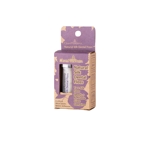 Natural Silk Dental Floss | Compostable & Plastic-Free
