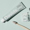 davids natural toothpaste with bamboo toothbrush