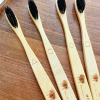 charcoal bamboo toothbrush