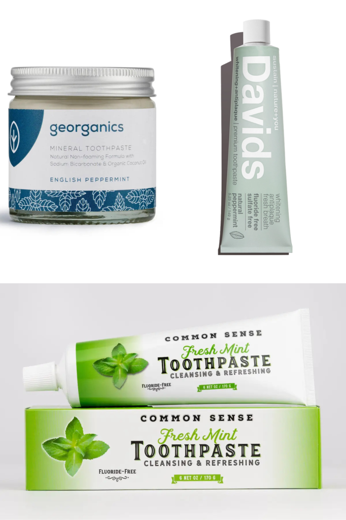 Non toxic toothpaste options