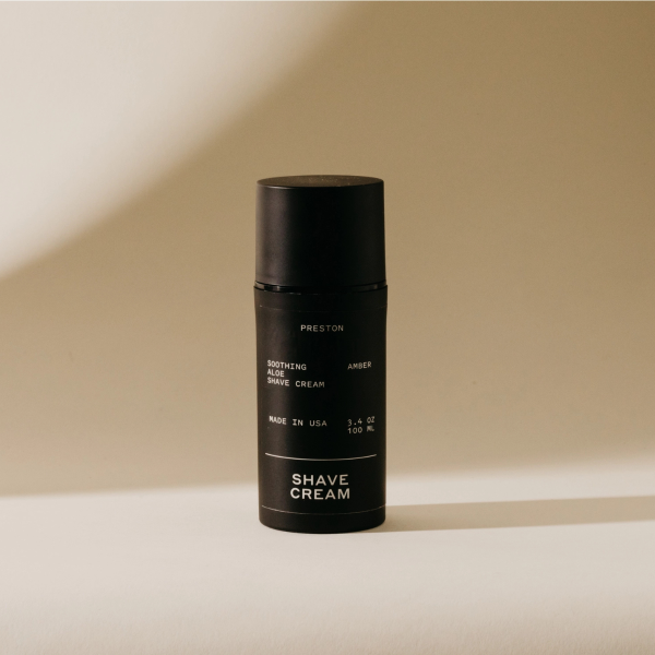 preston grooming shaving cream