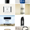 Natural men’s skincare and grooming collection with body wash, shampoo, deodorant, lotion, anti-aging, and shaving cream from top brands