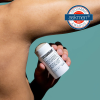 blu atlas natural deodorant being applied