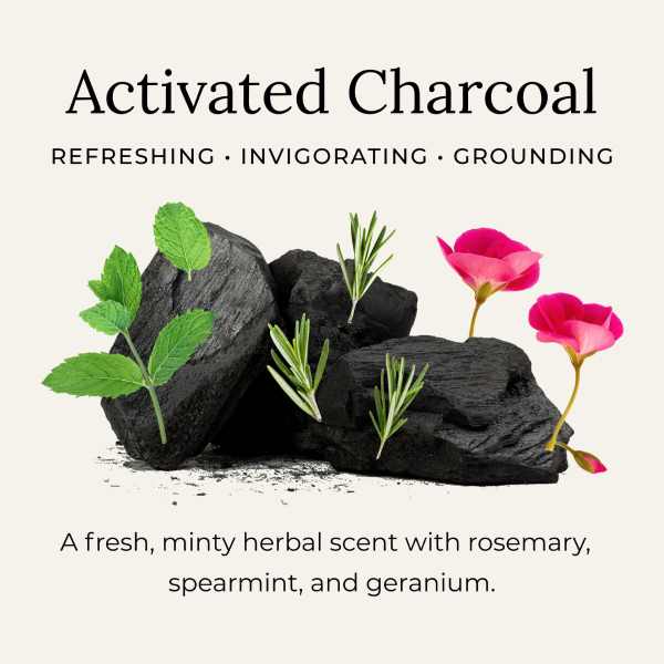little seed farm charcoal ingredient display
