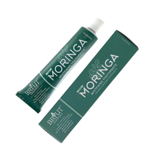 moringa moringa natural toothpaste white background