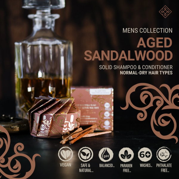 Viori Sandalwood Shampoo Bar – Orange Zest Infused